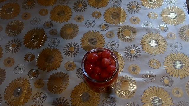 Маринованные помидоры черри. Заготовки на зиму