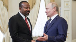 Владимир Путин в Петербурге провел встречу с премьер-министром Эфиопии