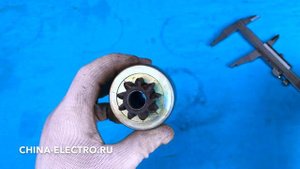 Бендикс 9 зубьев 12 шлицов Юджин 1080 YUEJIN 1080 стартер QD2636C