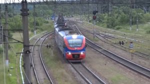 РЭКС ЭП2Д-0033 прибывает на ст. Чисмена