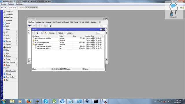 [Mikrotik] How to Backup and Restore Mikrotik Configuration