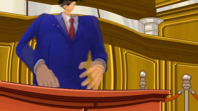 Феникс танцует под музыку из игры/ Phoenix Wright dance to the OST
