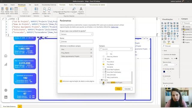 Pivot Table Dinâmica dentro do Power BI смотреть онлайн