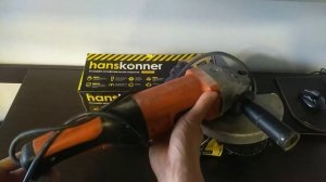 Универсальная УШМ "Болгарка" Hanskonner,HAG1515OEC.Universal angle grinder Hanskonner, HAG1515OEC.