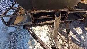 барбекю мвнгал смокер на прицепе Топим печку