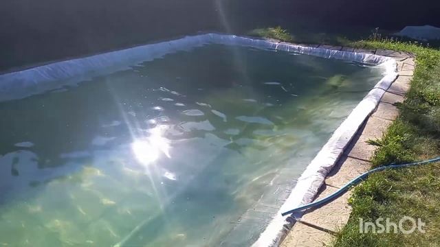 Чистая вода в бассейне без химии. Эксперимент. Часть 2.