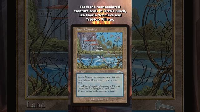 Remember This Card? A New Version of an Old Staple Land in The Brothers' War! | mtg #shorts