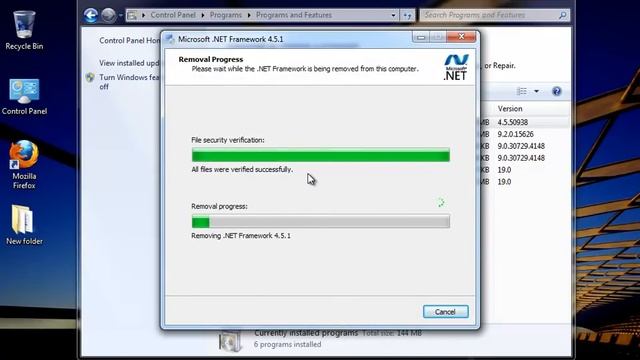 Uninstall Microsoft .NET Framework 4.5.1 смотреть онлайн