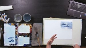 Рисуем воду акварелью / тренируемся писать море с художником Эгле Липейкайте.