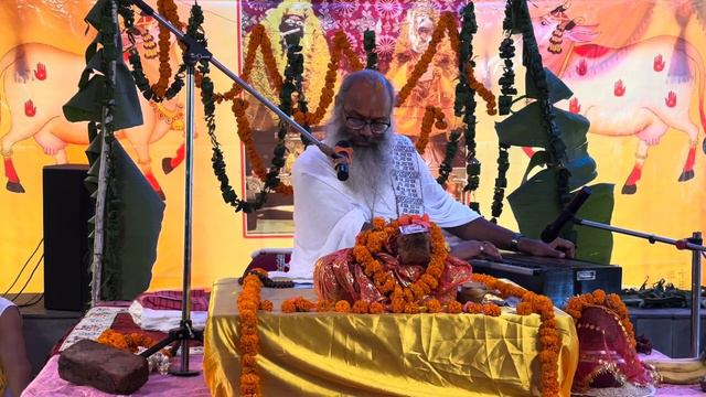 Чтения "Шримад Бхагаватам" в Храме Кришны, часть 1 📜 Shrimad Bhagawatam readings, part 1 📜 Hindi смотреть онлайн