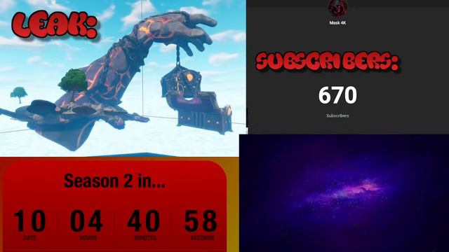 Fortnite Chapter 5 season 2 Coutdown! *Live* смотреть онлайн