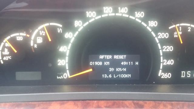 Расход топлива на мерседес s500 w220 смотреть онлайн