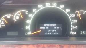 Расход топлива на мерседес s500 w220