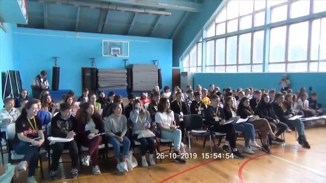 Разминка перед началом деловой игры на форуме Российского движения школьников смотреть онлайн