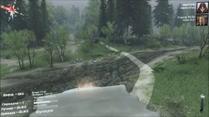 SpinTires 2014 - Прохождение карты "Широкая Река" - #1