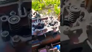 меняем головку и поршень на дт 75