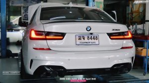 Bmw 330i G20 2.0L M Sport B48  : Catless Downpipe & exhaust pipe