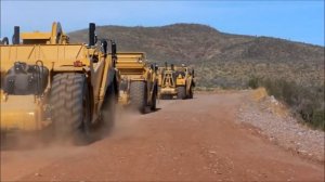 Скреперы Caterpillar серии H