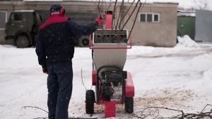 Щепорез, щеподробилка, измельчитель веток МБ-100БД