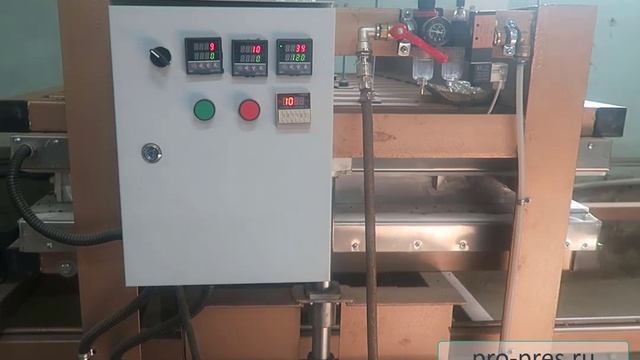 Обзор системы управления усилием и временем прессования горячего пресса с применением таймера. смотреть онлайн