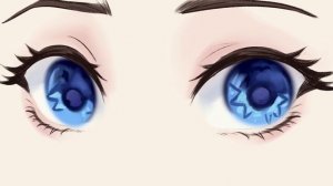 How to draw eyes digital  (anime eyes)