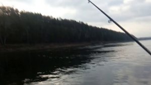 Рыбалка на р Енисей в районе Кононово   14 04 2017г