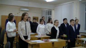 Урок технологии в 6 классе на тему: "Программирование робота."