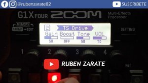 PANTERA PATCH - ZOOM GN series (G1/G1X Four - G3N/G3XN - G5N) 🎸🎵