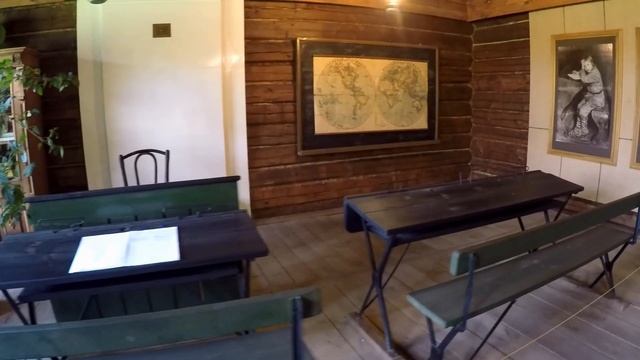 Село Константиново Рязанской области - родина Сергея Есенина. Золотое кольцо России.