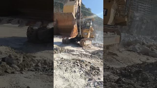 Экскаватор cat 6018. ООО Хан Чу г. Уссурийск. смотреть онлайн