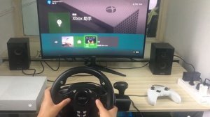 Tutorial of DOYO 270 ° Game Steering Wheel Connected to XBOX ONE Platform