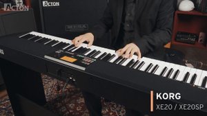 KORG XE20 XE20SP DIGITAL ENSEMBLE PIANO STYLE DEMO Pt.4
