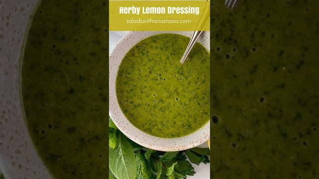 Herby Lemon Dressing