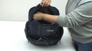 Обзор рюкзака для ноутбука Piquadro BRIEF2/Blue CA4532BR2L_BLU