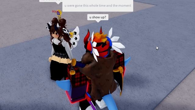 I Caught 2 GUYS Flirting With My Girl... (ROBLOX BLOX FRUIT) смотреть онлайн