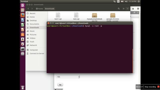 How to backup and restore MySQL database command line in Hindi. смотреть онлайн