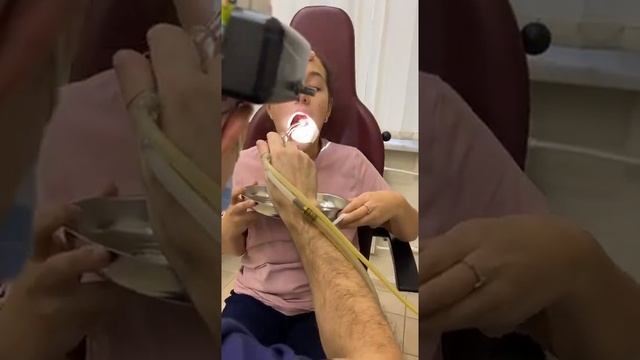 Вакуумное промывание нёбных миндалин
