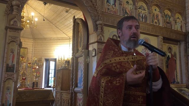 Проповедь в праздник апостолов Петра и Павла часть 1 (12.07.2022) смотреть онлайн