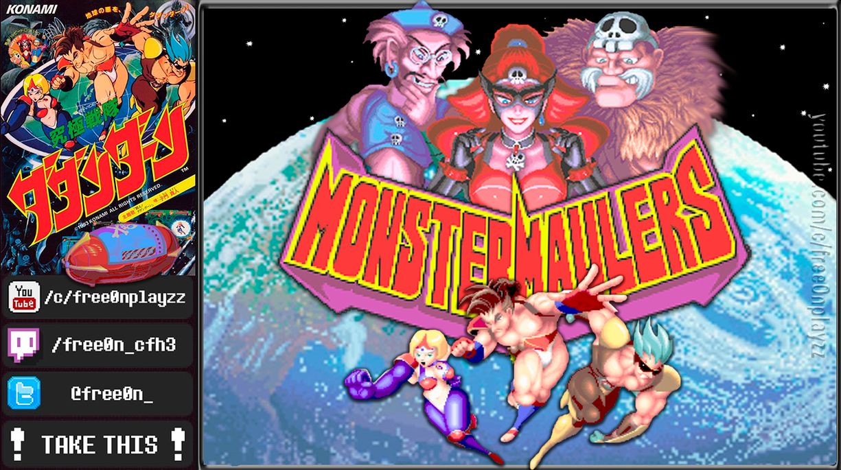 Monster Maulers (1993) - #АРКАДНЫЕ АВТОМАТЫ | Kyukyoku Sentai Dadandarn | ПРОХОЖДЕНИЕ | Ретро-игры смотреть онлайн