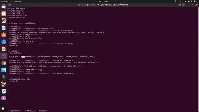 PID Namespace-Implementation in C - Docker Internals - 9/19 смотреть онлайн