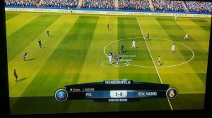 Gameplay FIFA 17 PS3 PSG vs Real Madrid