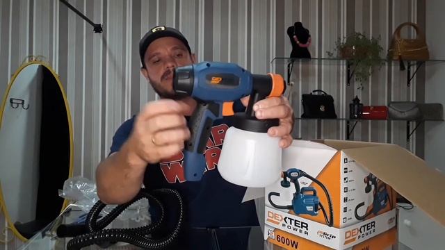 apresentação pistola elétrica, pistola elétrica dexter, pulverizador de tinta . смотреть онлайн