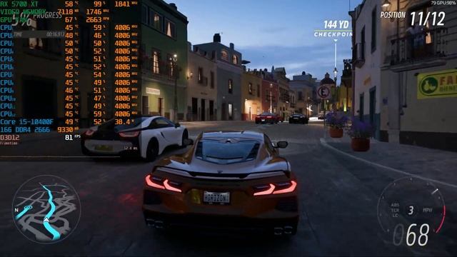 Intel Core i5 10400F and RX 5700 XT. Game Benchmark Test смотреть онлайн