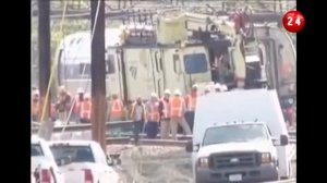 Крушение поезда в США