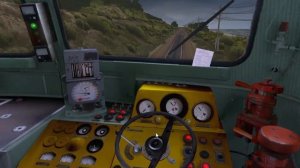 trainz 2012 тепловоз 2м62-1206 с пассажирским поездом