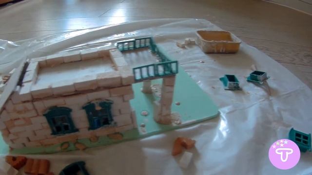 Тайчики TV Мини стройка, строим дом  Видео для детей смотреть онлайн