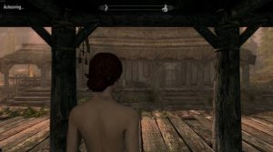 Skyrim Nude Walking and Running (more npc interaction)