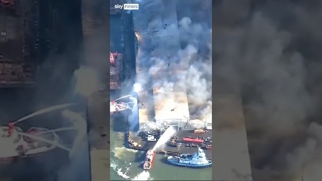 В Нью-Йорке пожар уничтожил Центр хранения доказательств в здании полиции