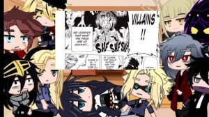 Bnha/Mha Pro heroes and villains react to the traitor...{Traitor denki kaminari} part 2/ descriptio