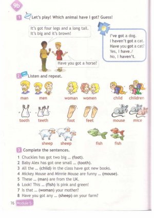 Учебник Спотлайт Быкова 3 класс стр.76.(старая версия) Новый учебник стр. 8. Вторая часть.